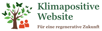Klimapositive Webseite zum Schutz des Planeten